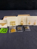 Assorted Longaberger jewelry, Pins