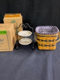 CC JW Miniature 2 Pie basket and stand 2 x $