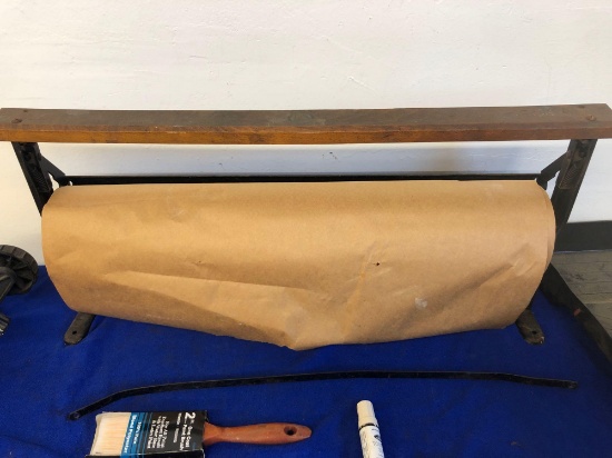 Antique butcher paper unit