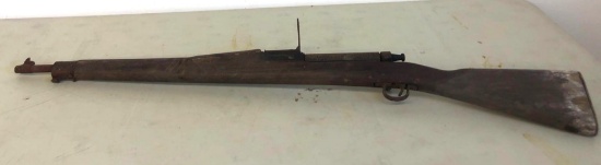 Antique gun very rough