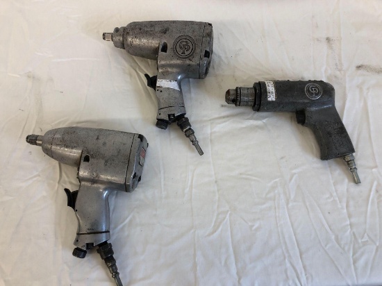 Chicago pneumatic and Milwaukee pneumatic impact drill 1/2 inch and Chicago pneumatic air drill