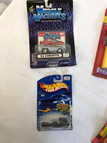 Collection toy cars