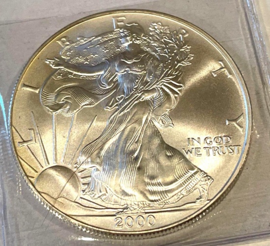 2000 American Eagle 1oz Fine Silver