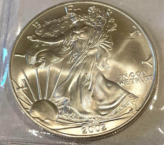 2002 American Eagle 1oz Fine Silver