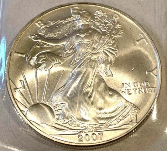 2007 American Eagle 1oz Fine Silver