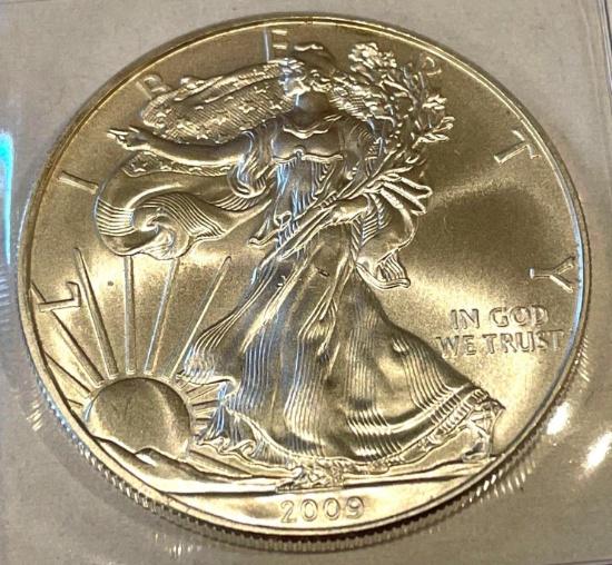 2009 American Eagle 1oz Fine Silver