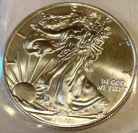 2011 American Eagle 1oz Fine Silver
