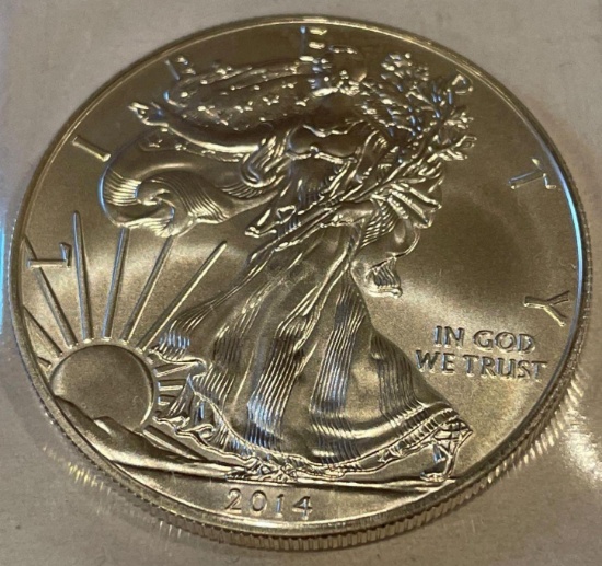 2014 American Eagle 1oz Fine Silver