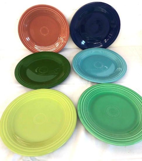 Vintage Fiestaware Plates