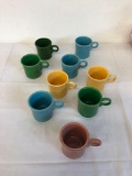 Vintage Fiestaware Cups