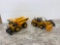 2X-CAT remote control dump truck and bulldozer