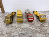 4X- TONKA SEMIS, car hauler, GULF semi PLUS