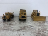 3x-DJB DUMP truck NZG, CAT D10N Dozer ERTL D250D