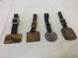 4x-Watch Fobs - WABCO, MICKEY MOUSE, CAT, McElroy Roland