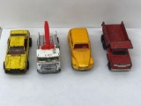 4X-Matchbox Dump truck series no 48, CORGI JUNIORS Citroen Duane, Hotwheels, Plus