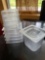 2.5 quart food storage containers with lids (6 total)