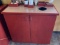 Condiment bar with trashcan reciprocal - contents not included