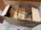 Opened case of drink carriers - 200 ct