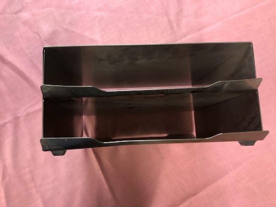2x- Stainless Steel storage divider units