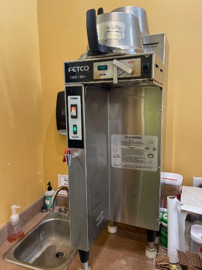 Fetco coffee brewer
