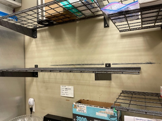 Heavy duty shelving - bring tools to remove yourself