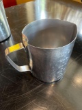 Stainless steel steaming pitcher