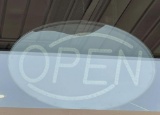 Lighted Open sign