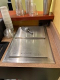Counter ice bin - drop in