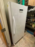Frigidaire upright freezer contents not included
