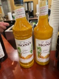 Coffee syrups golden turmeric one in glass bottle (2)