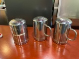 Condiment shakers with handles