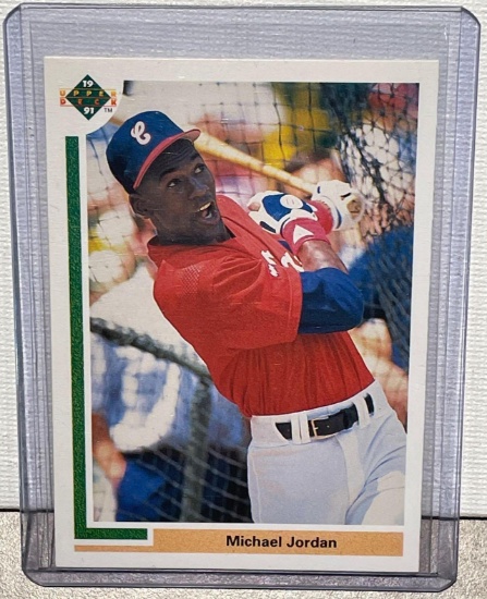 1990 Upper Deck Jordan Baseball card