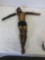 Antique crucifix broken