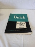 BUICK 1959 preliminary Chassis service manual