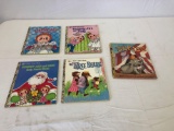 The little Golden books, and Walt Disney