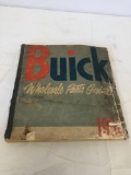 1954 BUICK Wholesale parts guide