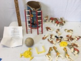 Fisher- price Juniors circus some pieces missing