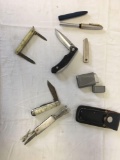 Winchester pocket knife and Ronson lighter works