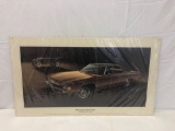 1972 impala custom coupe DEALER SHOWROOM poster