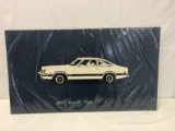 1975 Chevrolet Vega GT showroom poster