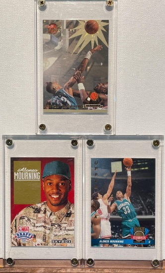 Alonzo Mourning Rookie cards