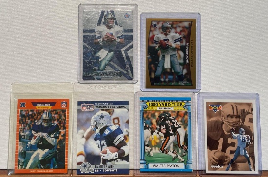 Irvin, Smith, Payton, Aikman plus