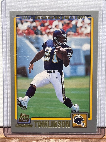 2001 Topps Ladainian Tomlinson Rookie card