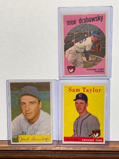 1954 Baumholtz, 1958 Sam Taylor, 1959 Moe Drabowsky