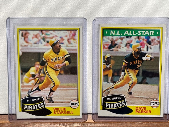 1981 Topps Willie Stargell and Dave Parker