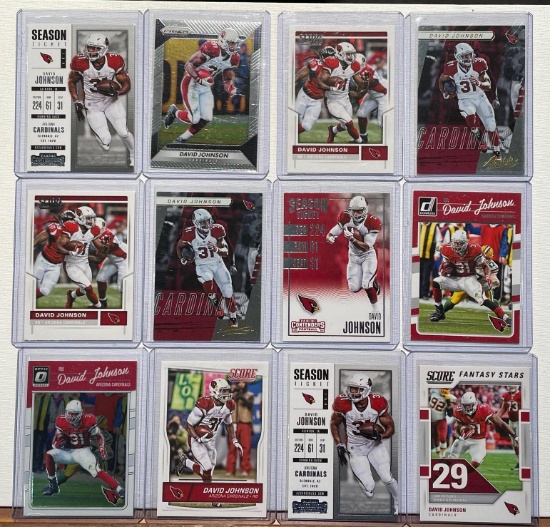 David Johnson cards