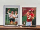 1993 Topps gold and Fleer Ultra Joe Montana