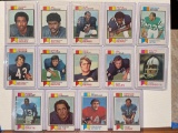 1973 Topps Football cards including Ed Podolak