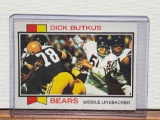 1973 Topps Duck Butkus football card