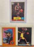 1999 Topps Szcerbiak and Webber Rookies plus 2007 Dwayne Wade